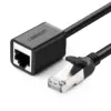 Мрежов кабел Ugreen Ethernet RJ45 Cat 6 FTP 1000Mbps 2м (NW112 11281) - черен