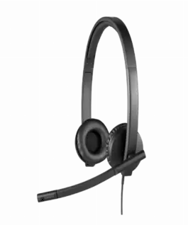 Alternative view of Слушалки Logitech USB H570e Stereo 981-000575 - USB