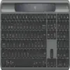 Безжична клавиатура Logitech Signature Slim Solar+ 920-013764 - черен/сив