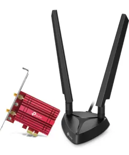 Безжичен PCIe адаптер TP-Link Archer TXE75E AXE5400 Wi-Fi 6E