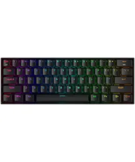 RGB Геймърска клавиатура Draconic K530RGB-PRO_BR с Кафяв