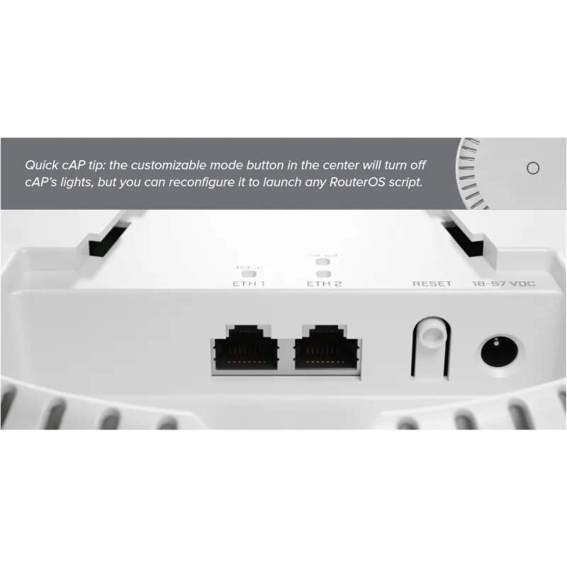 MikroTik Access Point cAP ax cAPGi-5HaxD2HaxD - Image 6