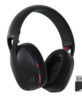 Alternative view of Геймърски слушалки Redragon IRE Pro H848 кабелни и безжични - черни