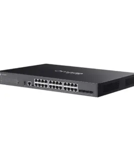 24-портов Gigabit Stackable Lite L3 управляем PoE++ комутатор с 4× 10G слота TP-Link Omada