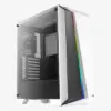 Кутия за настолен компютър Aerocool Cylon Pro RGB прозрачен панел от закалено стъкло CYLON-PRO-G-WT-V2 -