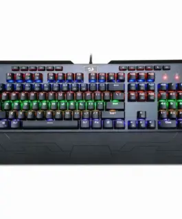 Клавиатура Redragon Indrah механична геймърска RGB K555-BK Blue