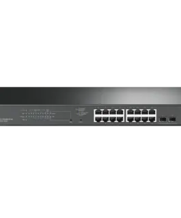 18-портов гигабитен управляем комутатор TP-Link JetStream TL-SG2218P с 16-портов PoE+