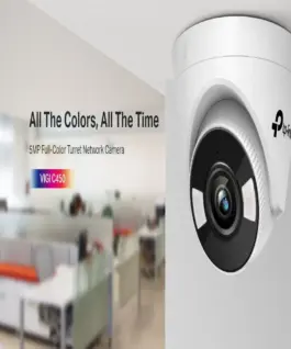 Alternative view of 5MP пълноцветна куполна мрежова камера TP-Link VIGI C450(4mm)