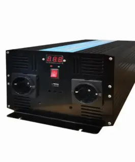 Инвертор 12/220 V  DC/AC 4000/8000W Pure Sine Wave TED000415  TED ELECTRIC