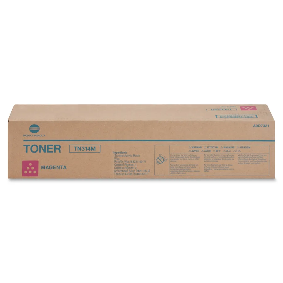 ТОНЕР КАСЕТА ЗА KONICA MINOLTA BIZHUB C353/C355 - Magenta - TN314M (TN-314M) - PN