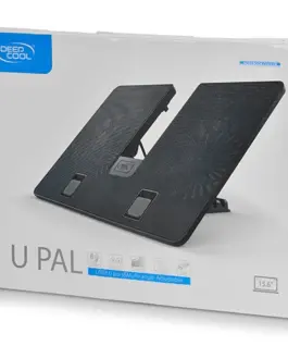 DeepCool Охладител за лаптоп Notebook Cooler U-PAL 15.6" USB3.0 - Black