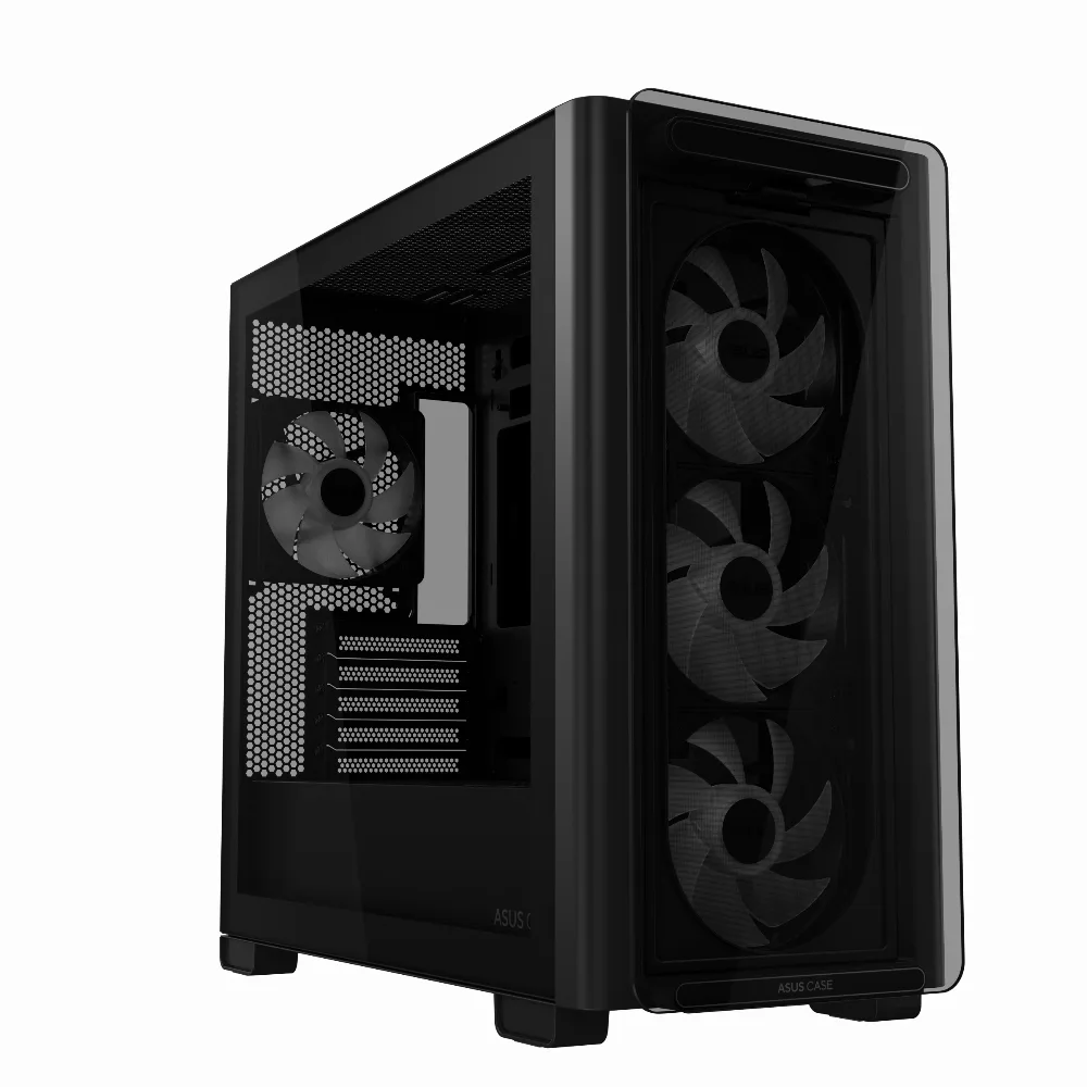Кутия за компютър ASUS A23 PLUS TG - Black - Image 2