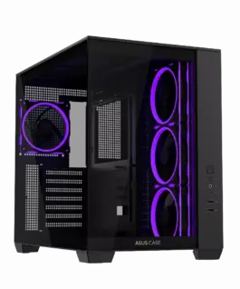 Кутия за компютър ASUS A32 PLUS Tempered Glass + 4 ARGB Вентилатора -