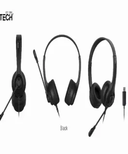 Alternative view of А4tech HU-8 Слушалки с микрофон, USB, въртящ се микрофон