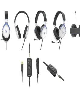 Alternative view of A4tech Bloody M590i Sports Navy Геймърски жични слушалки с микрофон