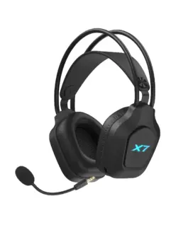 A4tech X7 Геймърски безжични слушалки XR-200 Bluetooth RGB черни