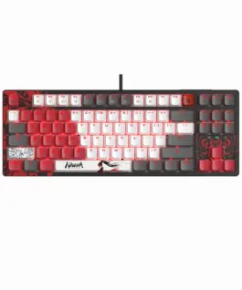 А4tech Геймърска механична клавиатура Bloody Naraka S87  TKL Backlit Red Switch