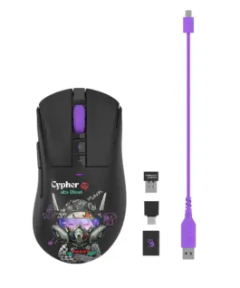 A4tech Bloody R73 Pro Cypher Ghost Геймърска безжична оптична