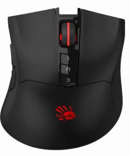 A4tech Bloody R90 Plus Stone black Геймърска безжична оптична мишка