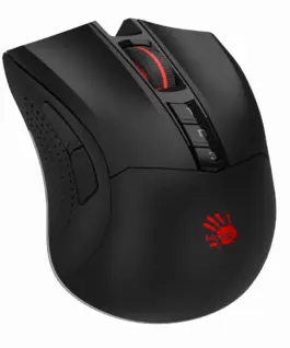 Alternative view of A4tech Bloody R90 Plus Stone black Геймърска безжична оптична мишка