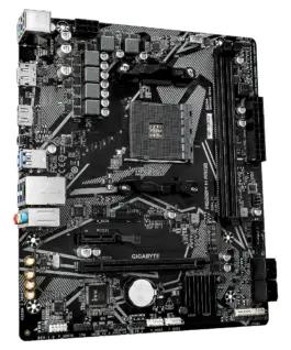 Alternative view of Дънна платка GIGABYTE A520M H ARGB, Socket AM4