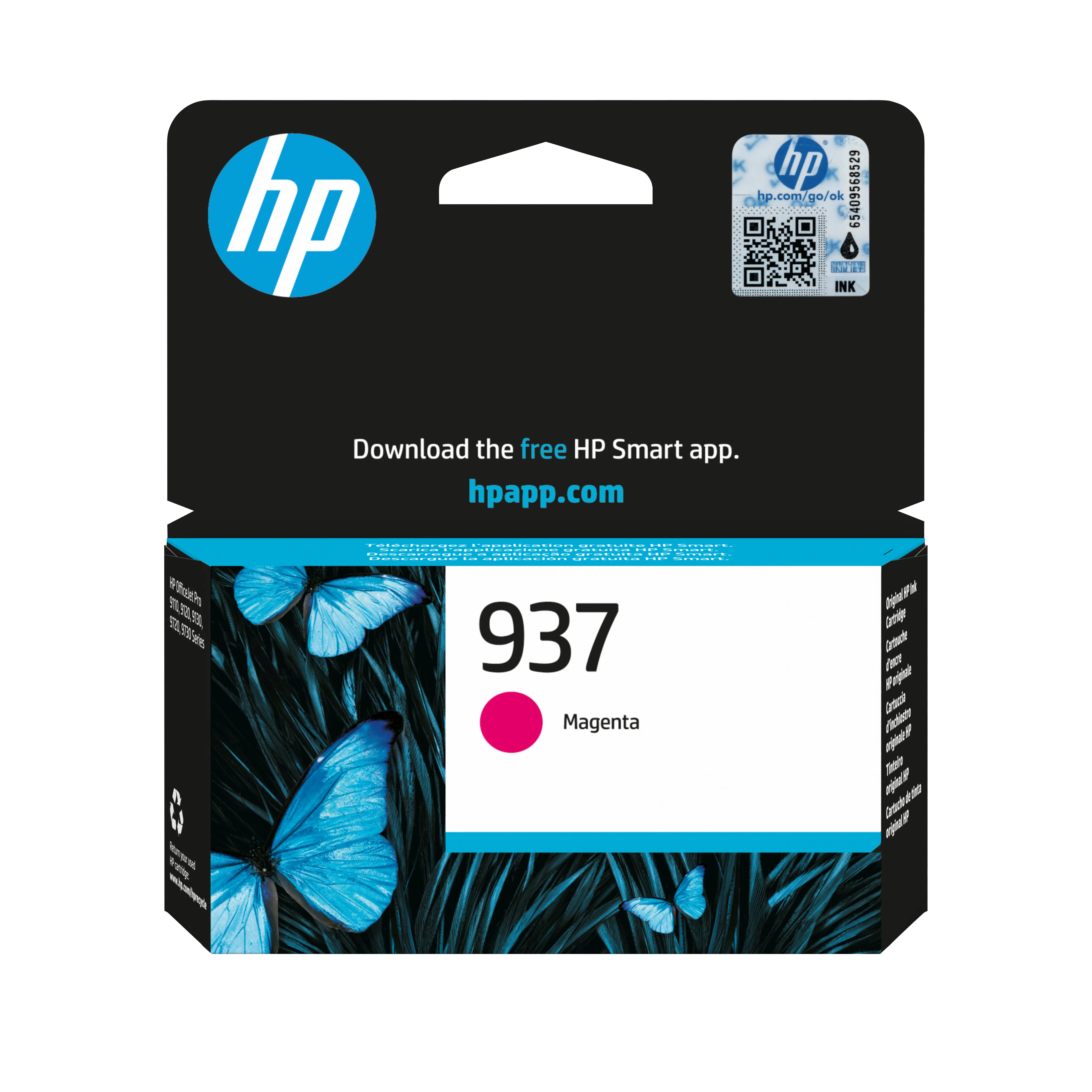 Глава за HP OfficeJet Pro 9120/Pro 9120/9100/9700 Series - Ink - /937/ / 4S6W3NE - Magenta - PN