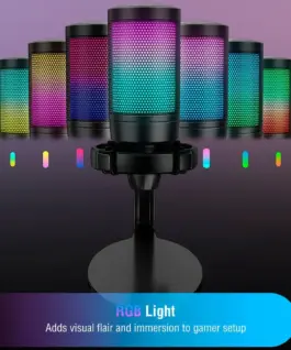 Настолен микрофон FIFINE A6NEO RGB - Black