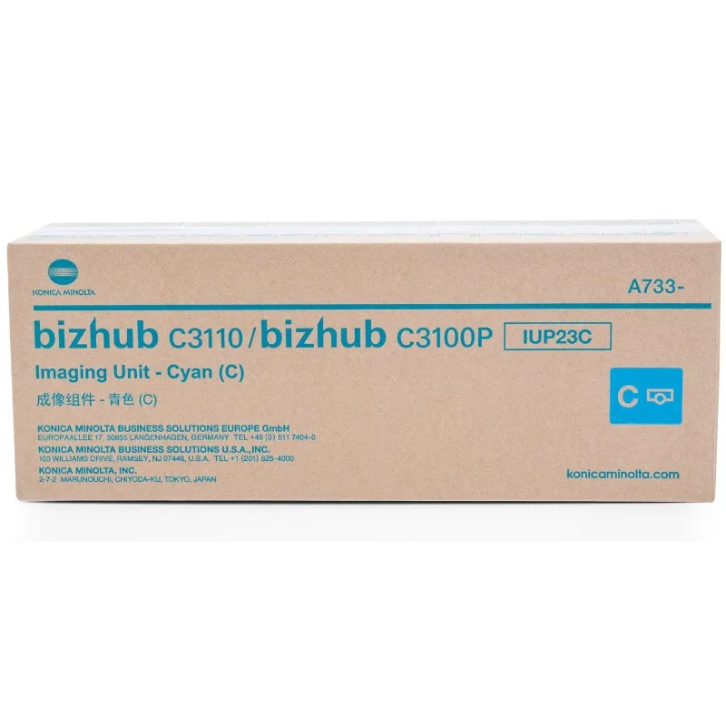 БАРАБАННА КАСЕТА ЗА KONICA MINOLTA BIZHUB C3100/C3100P/C3110 - Cyan - DRUM UNIT - IUP23C (IUP-23C) - PN