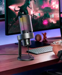 Настолен микрофон FIFINE A9 RGB 4 Polar Patterns- Black