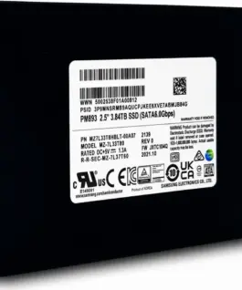 SSD диск SAMSUNG PM893 SATA 2.5 384TB SATA 6 Gb/s MZ7L33T8HBLT-W07 Bulk