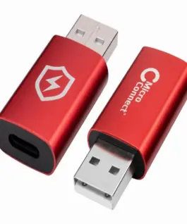 Alternative view of АДАПТЕР ЗА БЛОКИРАНЕ НА ДАННИ MicroConnect Safe Charge USB-A към C - PN MC-ACADAP-SC