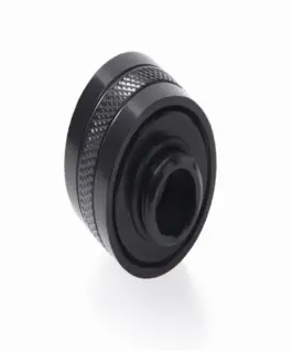 Alternative view of Компресионен фитинг Alphacool Eiszapfen PRO 16mm HardTube Fitting G1/4 - Deep Black (6 бр)