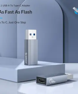 Orico Адаптер Adapter USB3.1 to Type-C (female) - AH-AC10-GY