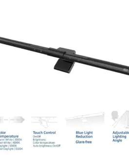 Alternative view of ACT LED лампа за монитор, сензорно управление, USB захранване