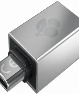 АДАПТЕР CHERRY – USB-A to USB-C – Silver – PN 61710036
