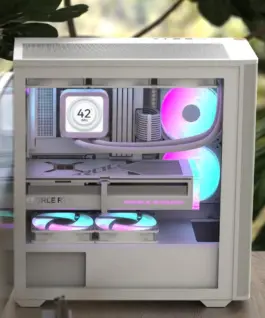 AeroCool кутия Case ATX – D501A White