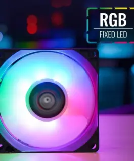 Alternative view of AeroCool вентилатор Fan 80 mm - Frost 8 - Fixed RGB - ACF1-FS10117.11