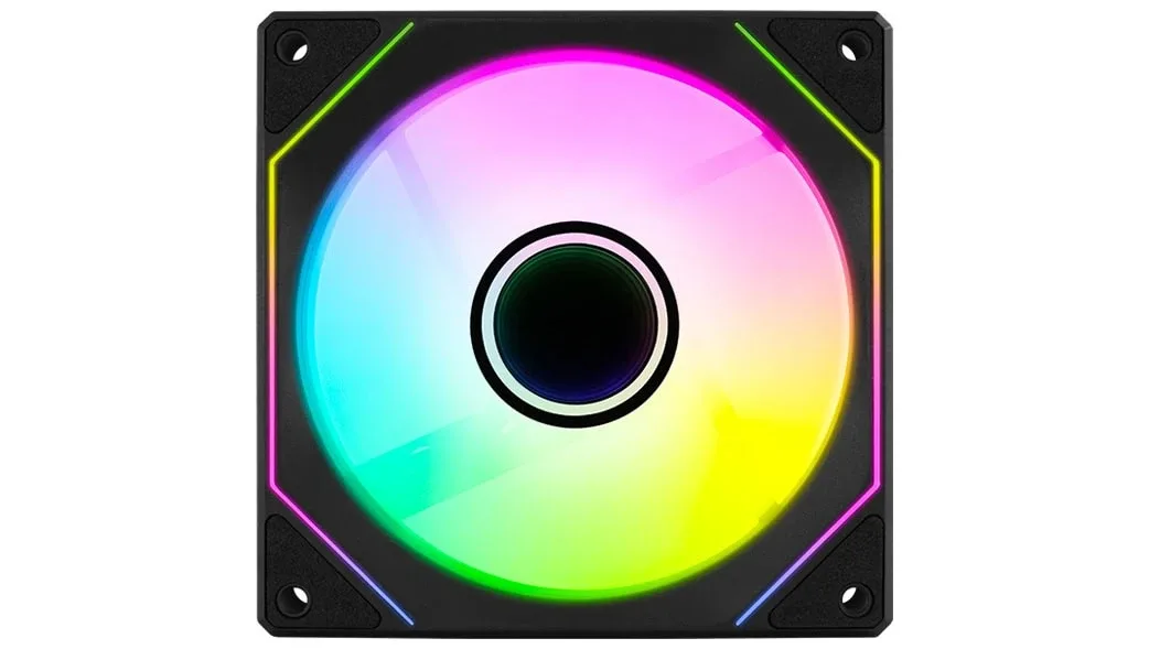 AeroCool вентилатор Fan 120mm Phantom M-3R - Infinity Mirror ARGB, REVERSE - Black - Image 87