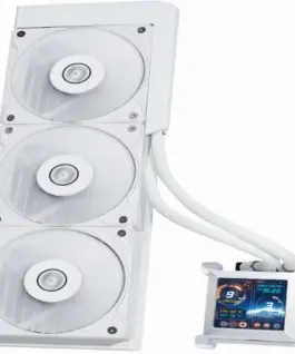 Охладител за процесор Lian Li HydroShift LCD 360 Silent - White