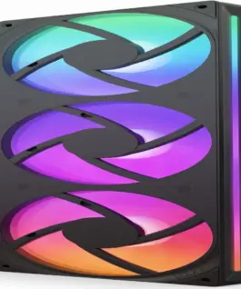Alternative view of Комплект вентилатори NZXT F360 Black RGB Core