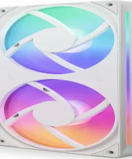 Alternative view of Комплект вентилатори NZXT F240 White RGB Core