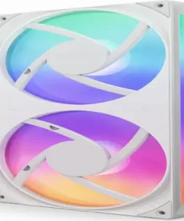 Alternative view of Комплект вентилатори NZXT F280 White RGB Core