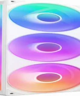 Комплект вентилатори NZXT F360 White RGB Core