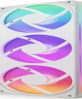 Alternative view of Комплект вентилатори NZXT F360 White RGB Core