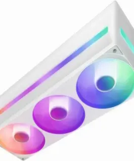 Комплект вентилатори NZXT F360 White RGB Core