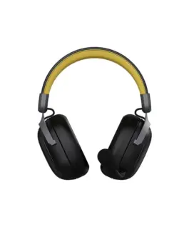 Alternative view of Ajazz безжични геймърски слушалки Wireless Gaming Headphones - AHM08 MAX Black, Gray, Yellow - Bluetooth , 2.4G