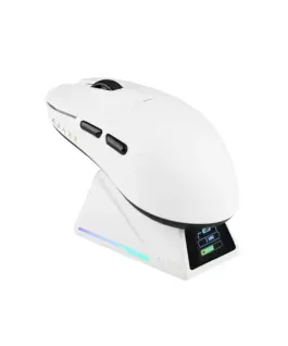 Ajazz професионална геймърска мишка AJ159 APEX - Wireless Gaming Mouse - 8K Magnetic Charging Dock