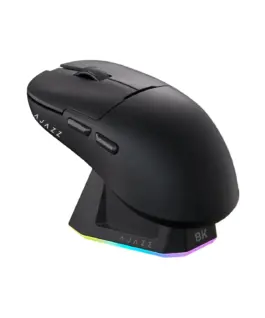 Ajazz професионална геймърска мишка AJ159 PRO - Wireless Gaming Mouse - 8K Magnetic Charging Dock