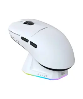 Ajazz професионална геймърска мишка AJ159 PRO - Wireless Gaming Mouse - 8K Magnetic Charging Dock