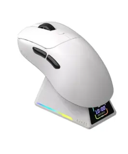 Ajazz професионална геймърска мишка AJ179 APEX - Wireless Gaming Mouse - 8K Magnetic Charging Dock